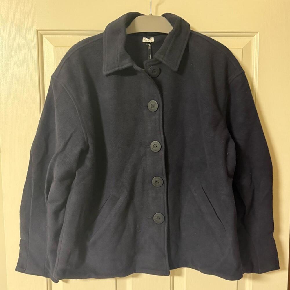 1 people organic cotton fleece jacket - Picture 5 of 9